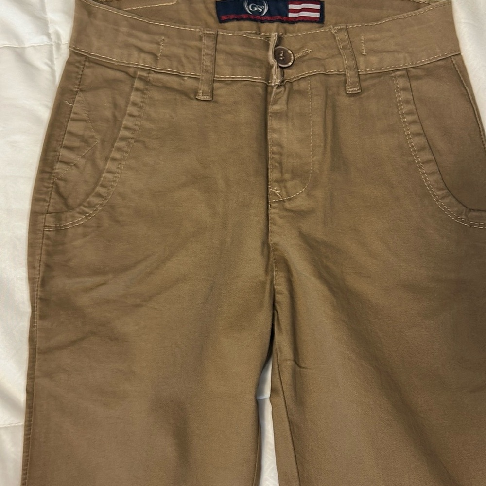 New with tags- Boys Brown Pants size 12